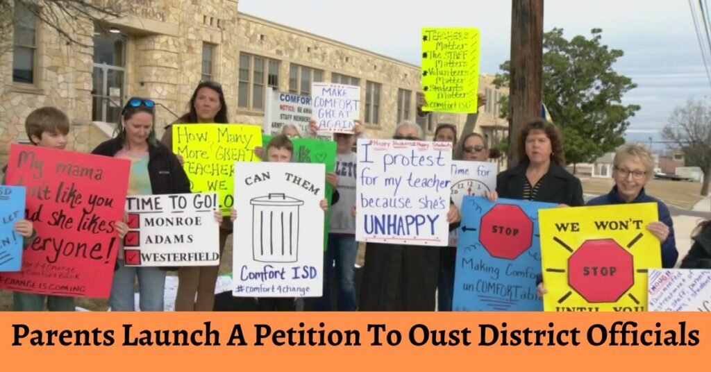 Parents Launch A Petition To Oust District Officials