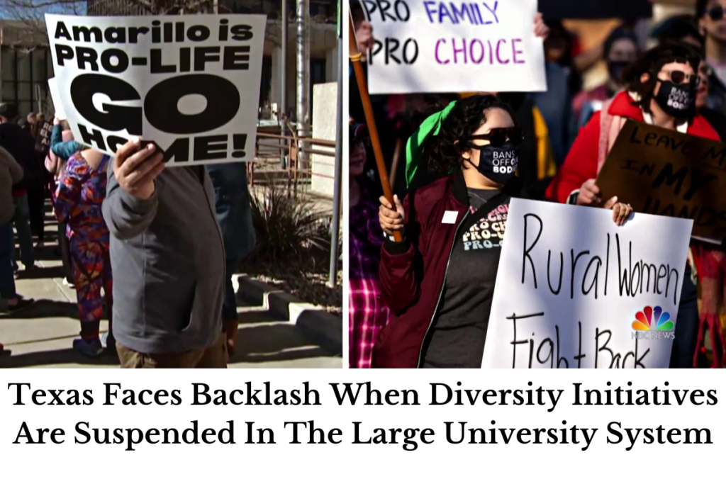 Texas Faces Backlash When Diversity Initiatives Are Suspended In The Large University System