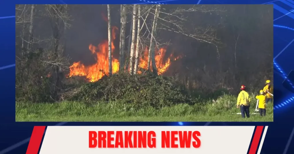 Massive Wildfire Threatens Oldham County: