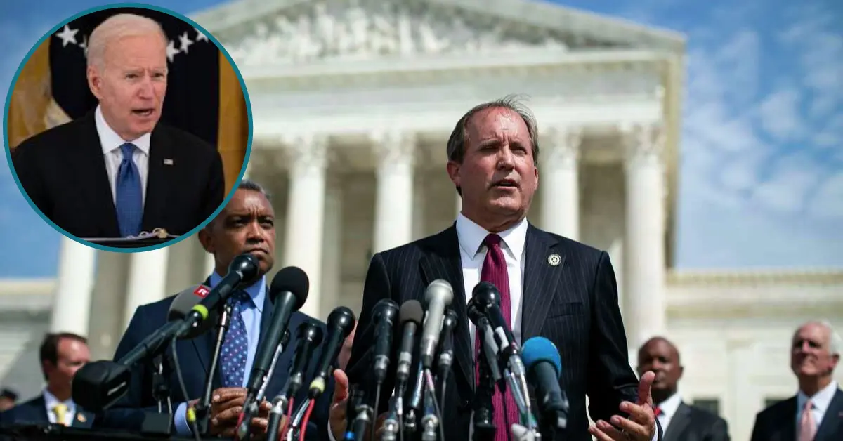 Texas Attorney General Ken Paxton Sues President Biden