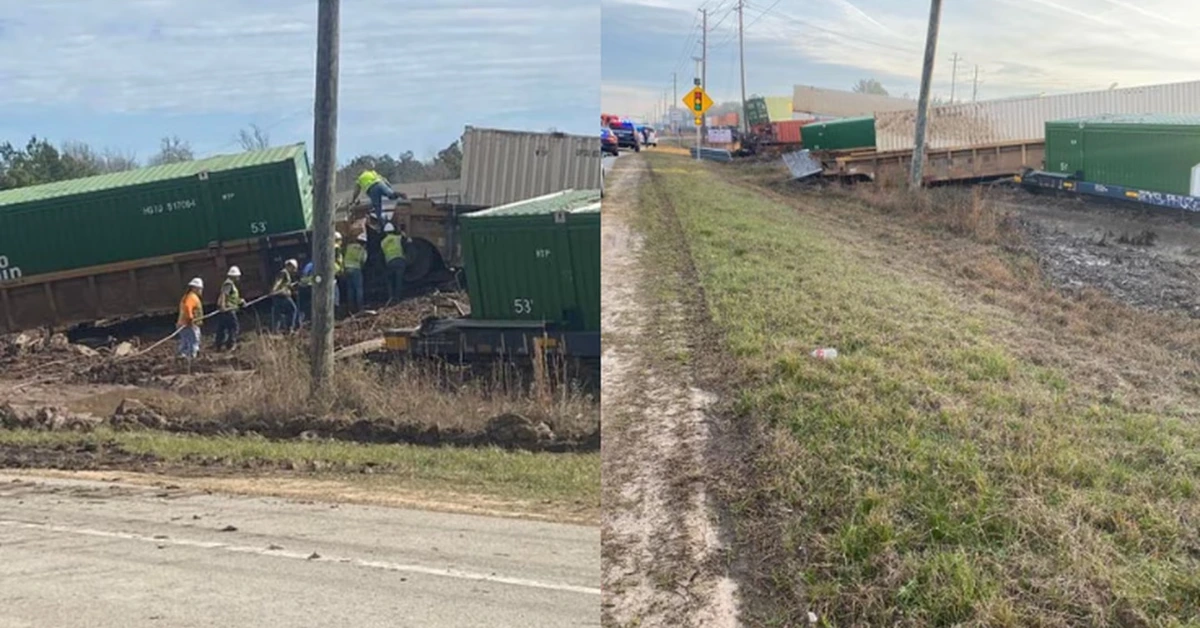 train crash in 18 wheeler