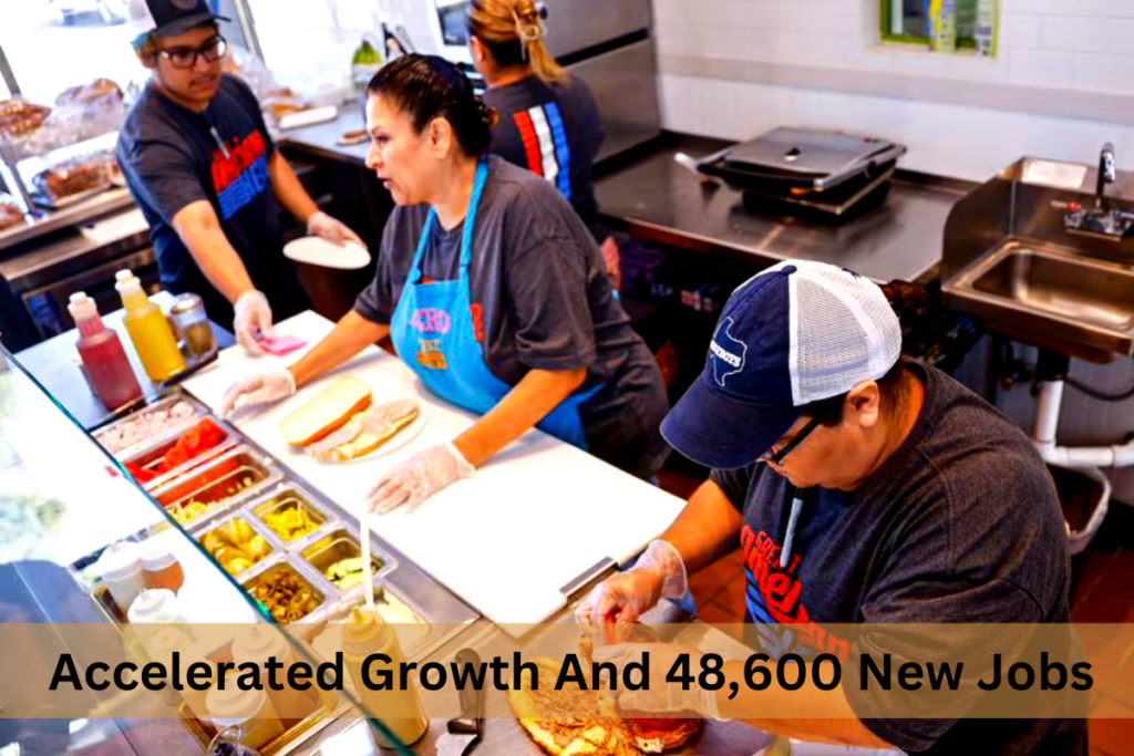 Accelerated Growth And 48,600 New Jobs