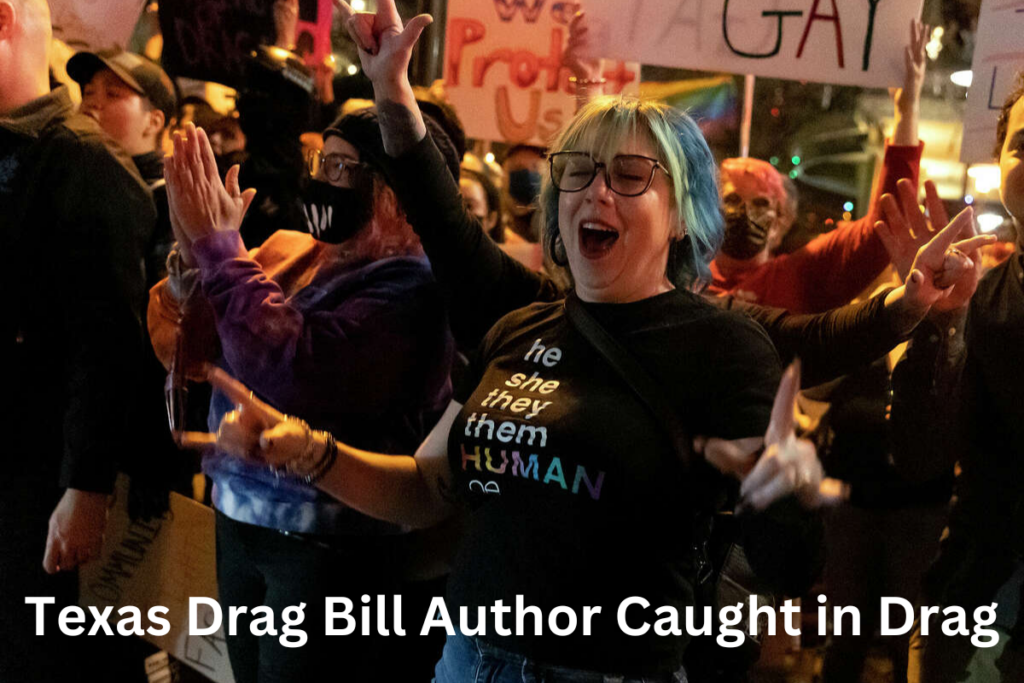 Texas Drag Bill Author Caught in Drag