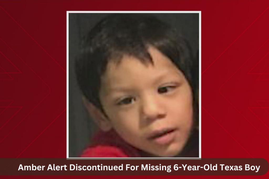 Amber Alert Discontinued For Missing 6-Year-Old Texas Boy