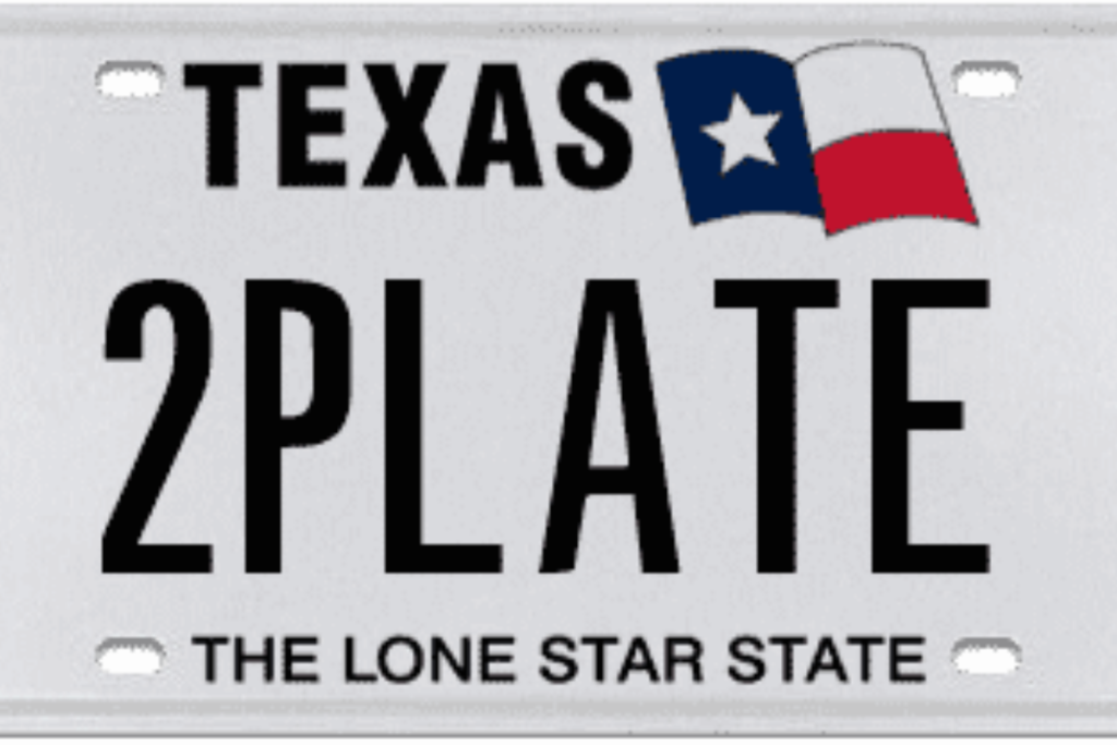 Does Texas Mandate That Vehicles Have Front And Rear License Plates?