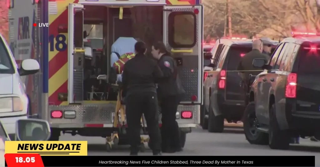 Heartbreaking News Five Children Stabbed, Three Dead By Mother In Texas