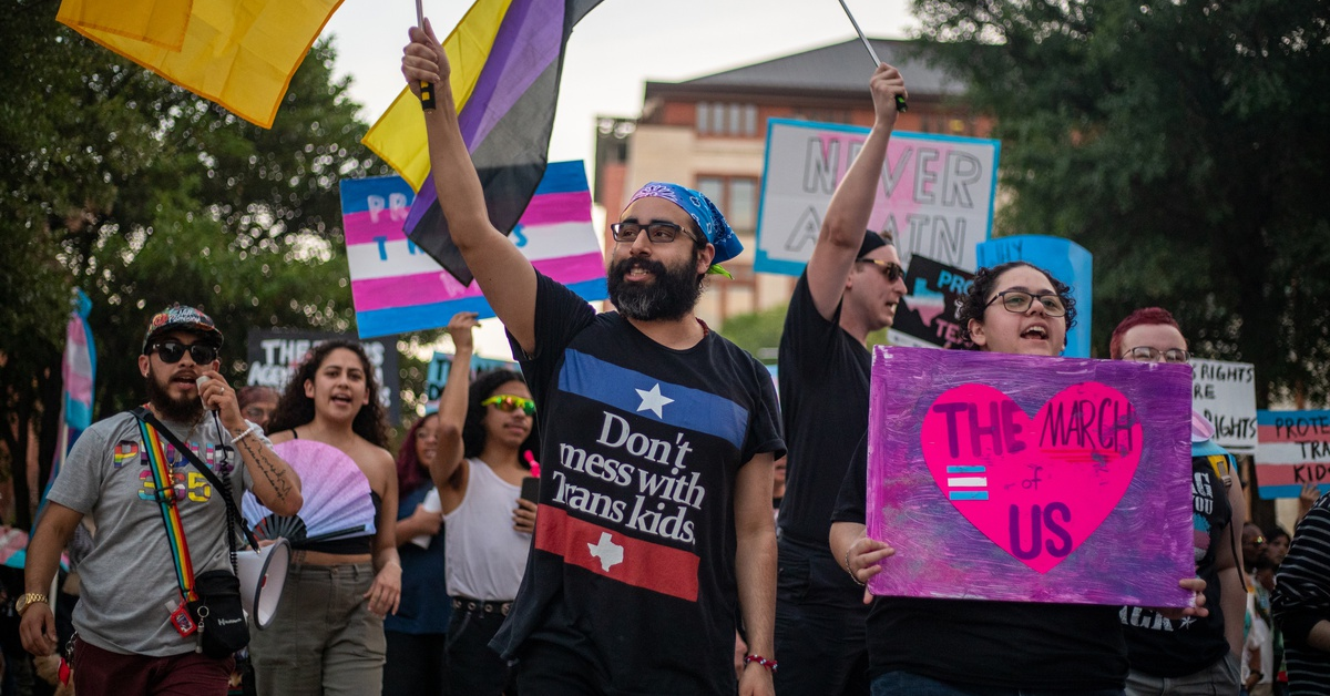 LGBTQ Texans And Allies Protest Queer Targeted Measures At Capitol