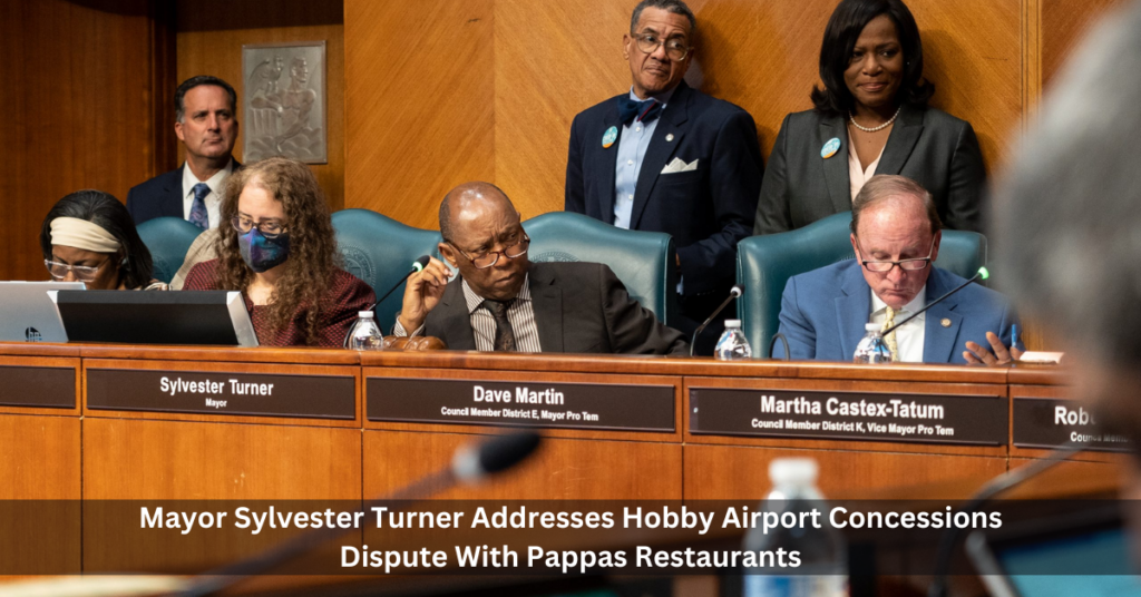 Mayor Sylvester Turner Addresses Hobby Airport Concessions Dispute With Pappas Restaurants