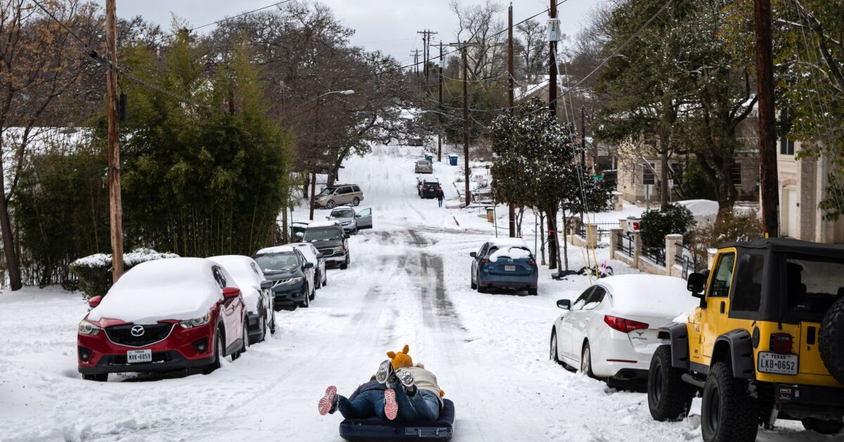 Biden Grants Winter Ice Storm Help To 13 Texas Counties