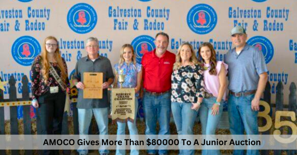 AMOCO Gives More Than $80000 To A Junior Auction