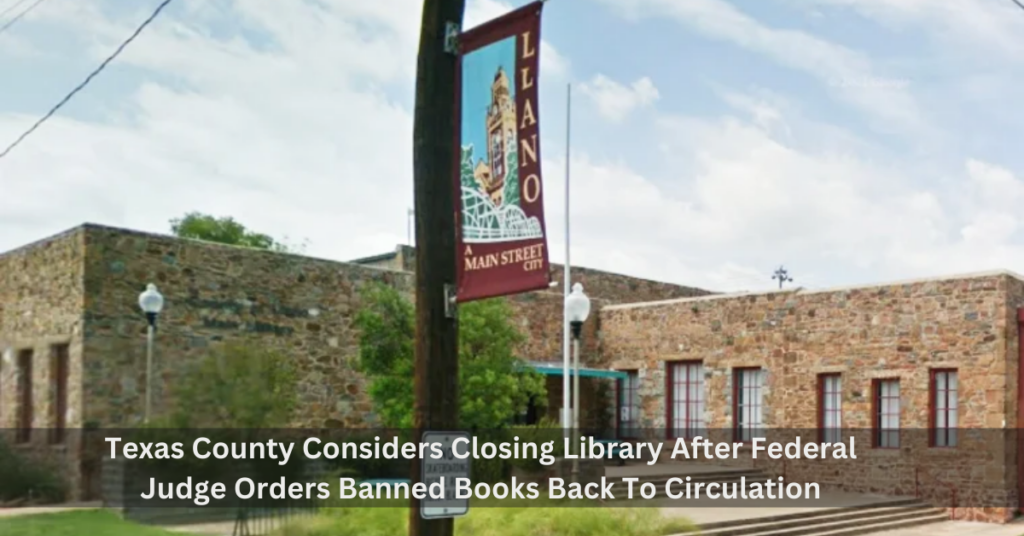 Texas County Considers Closing Library After Federal Judge Orders Banned Books Back To Circulation