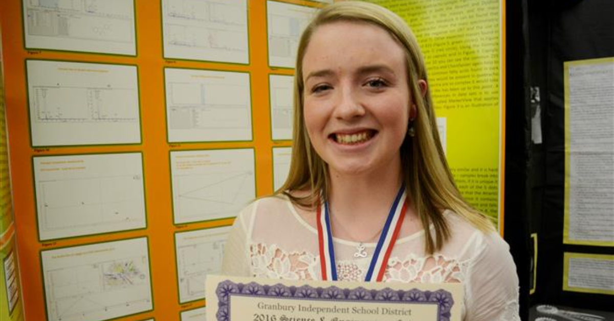 Sixth Grader Wins State Science Fair In GISD History